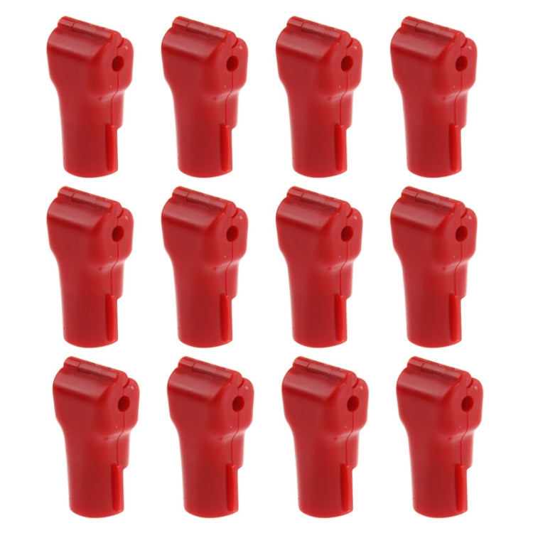 12 PCS Red ABS Display Hook / Security Lock Hook - Home & Garden by buy2fix | Online Shopping UK | buy2fix