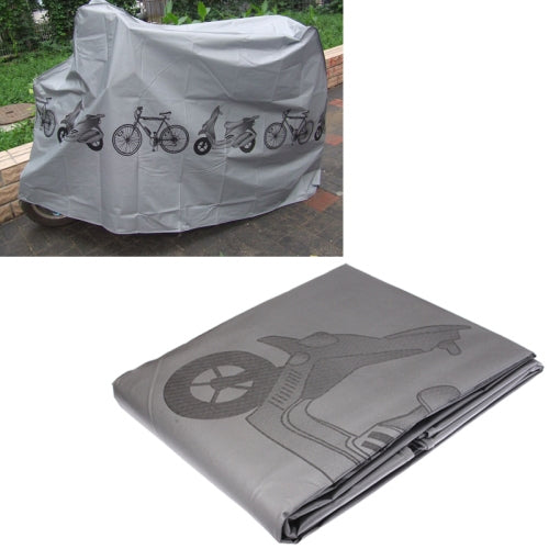 Bicycle / Motorcycle Rainproof Garage Cover(Grey) - Raincoat by buy2fix | Online Shopping UK | buy2fix