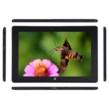 Hongsamde Tablet PC, 10.1 inch, 12GB+128GB, Windows 11 Intel Gemini Lake Celeron N4120 1.1GHz - 2.6GHz, HDMI, Bluetooth, WiFi, with Keyboard Leather Case(Black) - Other by Hongsamde | Online Shopping UK | buy2fix