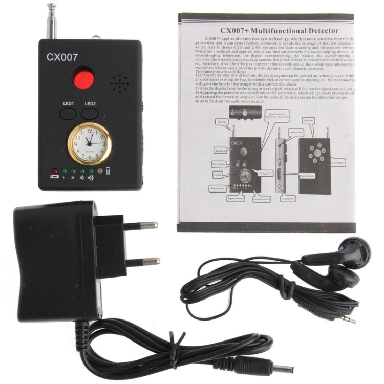 Full-range All-round Detector Audio Video Detector (CX007) - Security by buy2fix | Online Shopping UK | buy2fix