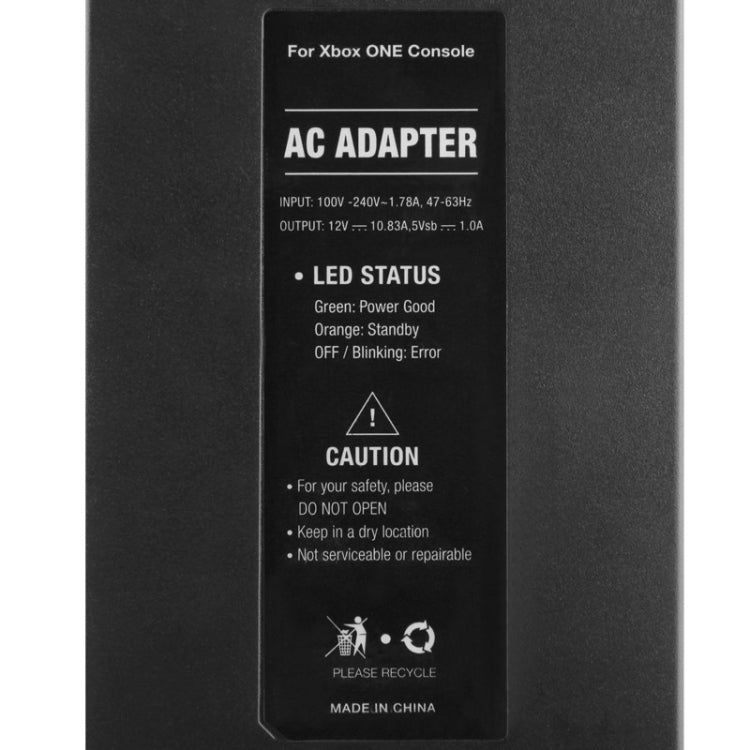 AC Power Supply / AC Adapter for Xbox One Console(Black) - Toys & Hobbies by buy2fix | Online Shopping UK | buy2fix