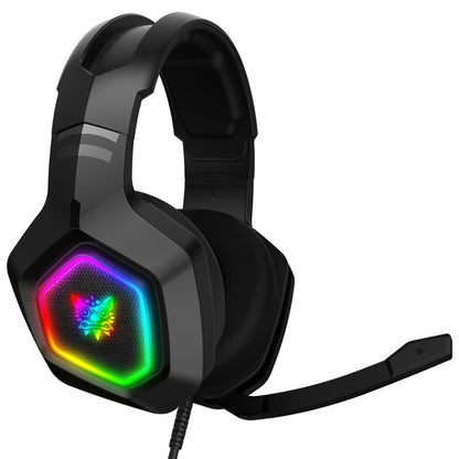 ONIKUMA K10 Computer Games Wired Headset with RGB LED Light - Multimedia Headset by ONIKUMA | Online Shopping UK | buy2fix