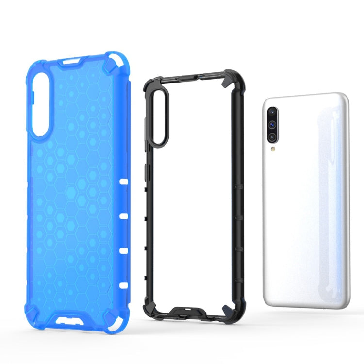 Shockproof Honeycomb PC + TPU Case for Galaxy A50 (Black) - Samsung Accessories by buy2fix | Online Shopping UK | buy2fix