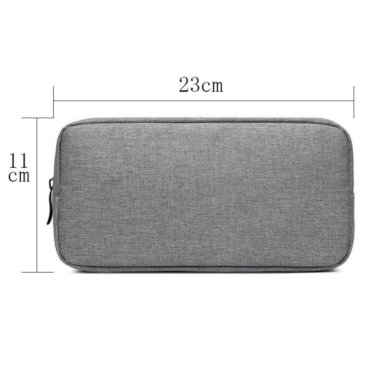 Multi-functional Headphone Charger Data Cable Storage Bag Power Pack, Size: L, 23 x 11.5 x 5.5cm(Grey) - Other by buy2fix | Online Shopping UK | buy2fix