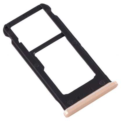 SIM Card Tray + SIM Card Tray / Micro SD Card Tray for Nokia 6.1 / 6 (2018) / TA-1043 TA-1045 TA-1050 TA-1054 TA-1068 (Gold) - Card Tray by buy2fix | Online Shopping UK | buy2fix