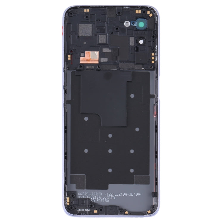 Battery Back Cover with Middle Frame for OPPO A56 5G(Purple) - Repair & Spare Parts by buy2fix | Online Shopping UK | buy2fix