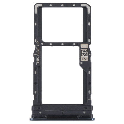 For Motorola Moto G52 SIM Card Tray + SIM / Micro SD Card Tray (Black) - Card Socket by buy2fix | Online Shopping UK | buy2fix