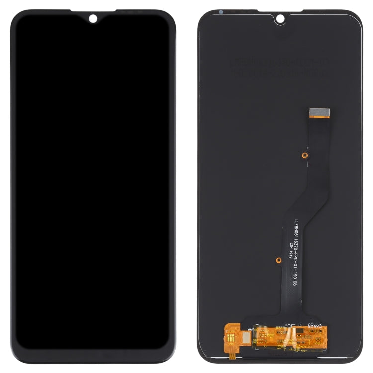 LCD Screen For ZTE Blade A51 Plus with Digitizer Full Assembly(Black) - For ZTE by buy2fix | Online Shopping UK | buy2fix