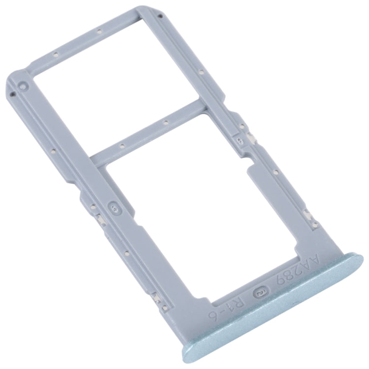 For OPPO A96 China SIM Card Tray + SIM / Micro SD Card Tray (Green) - Card Socket by buy2fix | Online Shopping UK | buy2fix