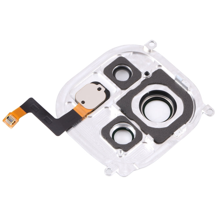 For Xiaomi Mi 11 Back Camera Lens Frame (White) - Repair & Spare Parts by buy2fix | Online Shopping UK | buy2fix