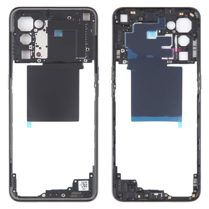 For OPPO Find X3 Lite Original Middle Frame Bezel Plate (Black) - Frame Bezel Plate by buy2fix | Online Shopping UK | buy2fix