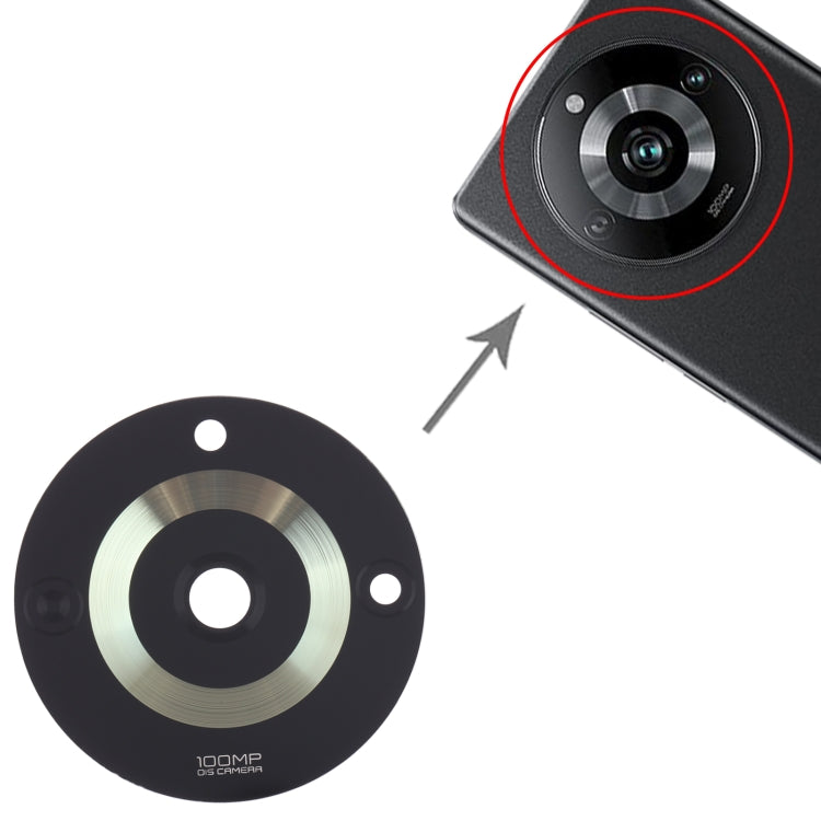 For Realme 11 Pro 10pcs Original Back Camera Lens(Green) - Camera Series by buy2fix | Online Shopping UK | buy2fix