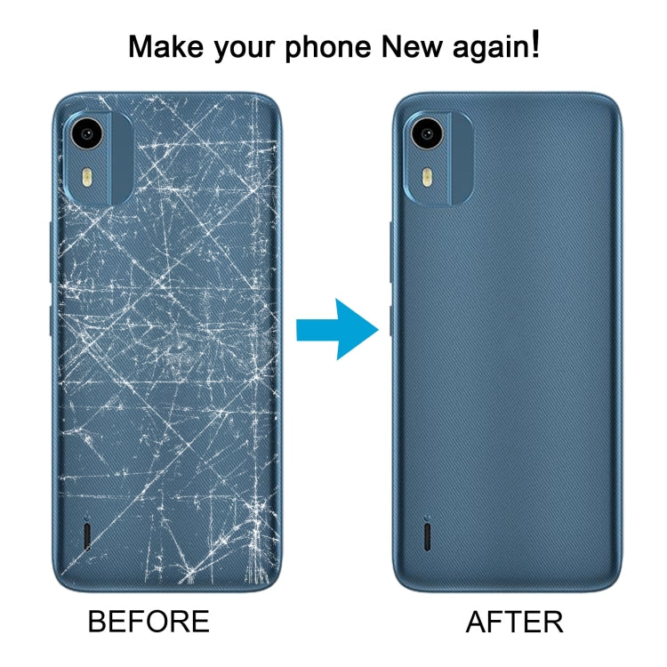For Nokia C12 Original Battery Back Cover(Blue) - Back Cover by buy2fix | Online Shopping UK | buy2fix