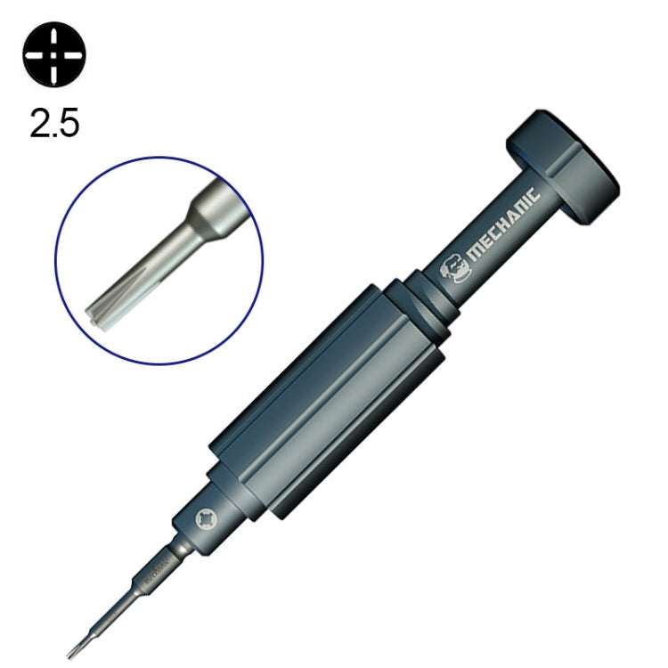 MECHANIC Mortar Mini iShell Hollow Cross Tip 2.5 Middle Bezel Screwdriver - Screwdriver by MECHANIC | Online Shopping UK | buy2fix