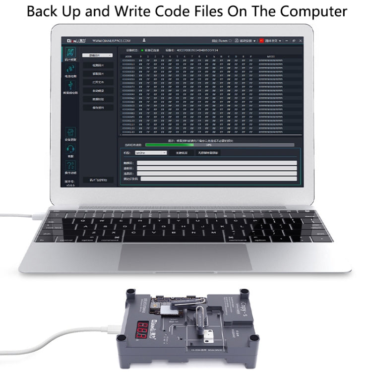 Qianli iCopy-S Double Sided Chip Test Stand 4 in1 Logic Baseband EEPROM Chip Non-removal For iPhone 7 / 7 Plus / 8 / 8 Plus - Repair Platform by QIANLI | Online Shopping UK | buy2fix