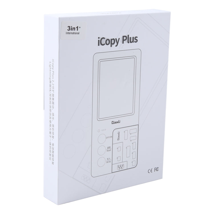 For iPhone 6 - 14 Pro Max 3 in 1 Qianli iCopy Plus 2.2 Repair Detection Programmer Set, Plug: EU - Repair Programmer by buy2fix | Online Shopping UK | buy2fix