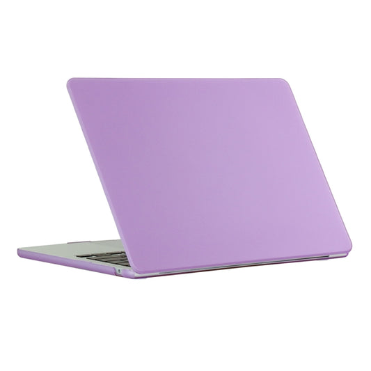 For MacBook Air 13.6 2022/2024 A2681 (M2) / A3113 (M3) ENKAY Matte Laptop Protective Case (Light Purple) - MacBook Air Cases by ENKAY | Online Shopping UK | buy2fix