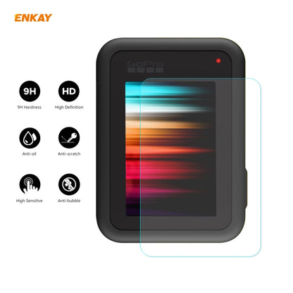 For GoPro HERO9 ENKAY Hat-Prince 3 in 1 0.2mm 9H 2.15D Protective Camera Lens and Screen Tempered Glass Film - DJI & GoPro Accessories by ENKAY | Online Shopping UK | buy2fix