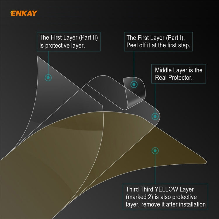 ENKAY Hat-Prince 0.1mm 3D Full Screen Protector Explosion-proof Hydrogel Film For iPhone 12 Pro Max - Apple Accessories by ENKAY | Online Shopping UK | buy2fix