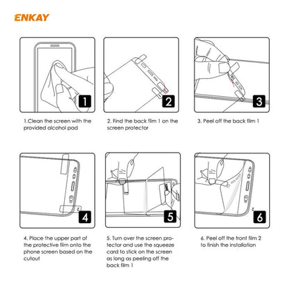 For Samsung Galaxy S21 5G 10 PCS ENKAY Hat-Prince 0.1mm 3D Full Screen Protector Explosion-proof Hydrogel Film - For Samsung by ENKAY | Online Shopping UK | buy2fix