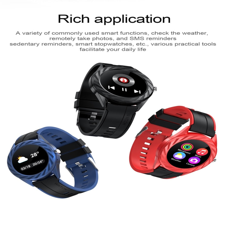 DT10 1.54inch Color Screen Smart Watch IP67 Waterproof,Support Bluetooth Call/Heart Rate Monitoring/Blood Pressure Monitoring/Blood Oxygen Monitoring/Sleep Monitoring(Black) - Smart Wear by buy2fix | Online Shopping UK | buy2fix