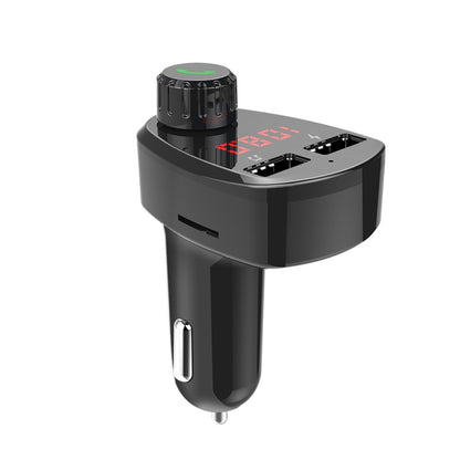 G13 Car MP3 Player Bluetooth Hands-free Device FM Transmitter Car Kit Dual USB Fast Charger - In Car by buy2fix | Online Shopping UK | buy2fix