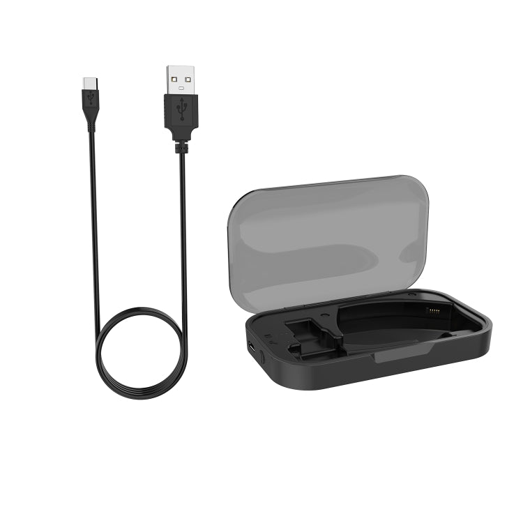 For Plantronics Voyager Legend / Voyager 5200 Bluetooth Headset Charging Box(Black) - Apple Accessories by buy2fix | Online Shopping UK | buy2fix