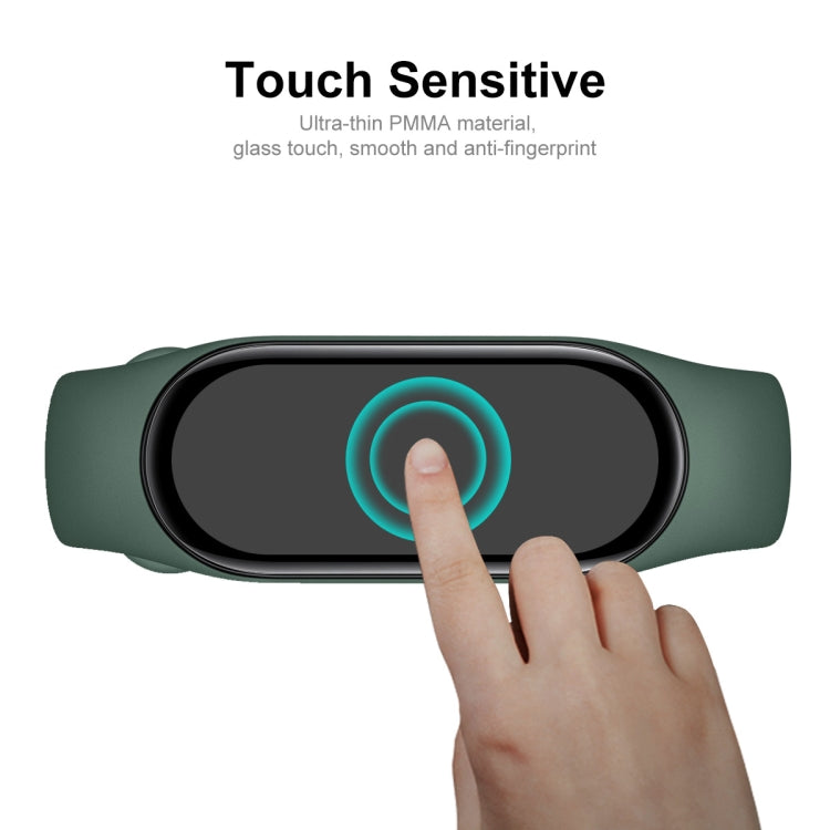 2 PCS For Xiaomi Mi Band 7 ENKAY 3D Full Coverage Soft PC Edge + PMMA HD Screen Protector Film - Smart Wear by ENKAY | Online Shopping UK | buy2fix