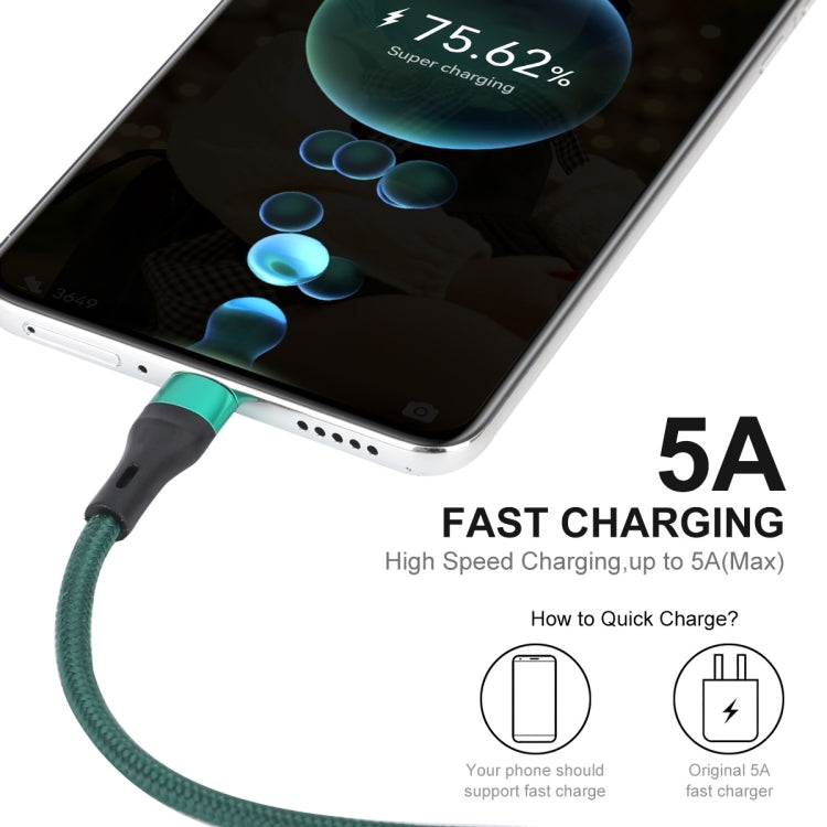 ENKAY ENK-CB119 1m USB 3.0 to USB-C / Type-C 5A Super Fast Charging Sync Data Cable(Grey) - USB-C & Type-C Cable by ENKAY | Online Shopping UK | buy2fix