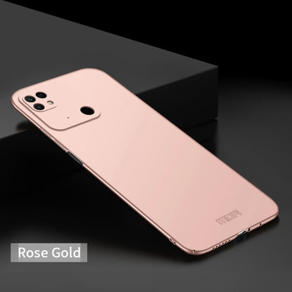 For Xiaomi Redmi 10C / Redmi 10 Power MOFI Frosted PC Ultra-thin Hard Case(Rose gold) - Xiaomi Cases by MOFI | Online Shopping UK | buy2fix