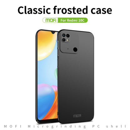 For Xiaomi Redmi 10C / Redmi 10 Power MOFI Frosted PC Ultra-thin Hard Case(Rose gold) - Xiaomi Cases by MOFI | Online Shopping UK | buy2fix