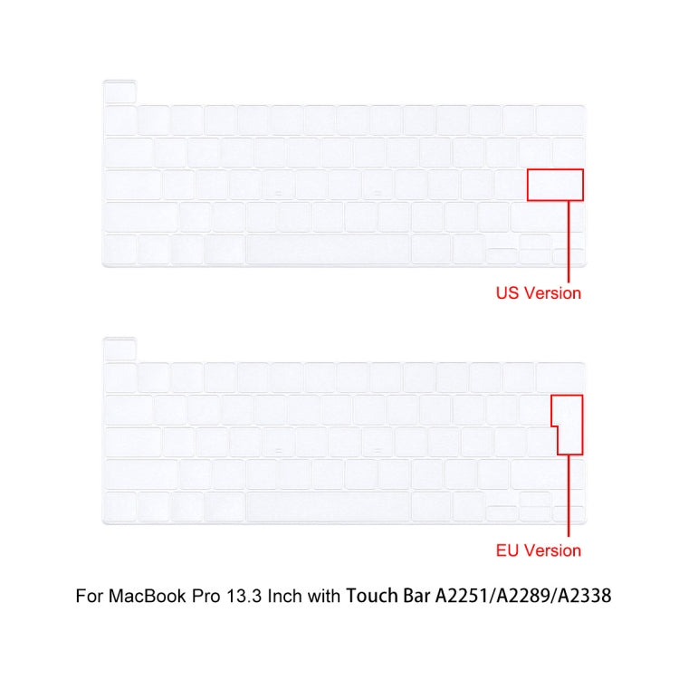 For MacBook Pro 13.3 A2251/A2289/A2338 ENKAY Hat-Prince 3 in 1 Spaceman Pattern Laotop Protective Crystal Case with TPU Keyboard Film / Anti-dust Plugs, Version:US(Spaceman No.4) - MacBook Pro Cases by ENKAY | Online Shopping UK | buy2fix