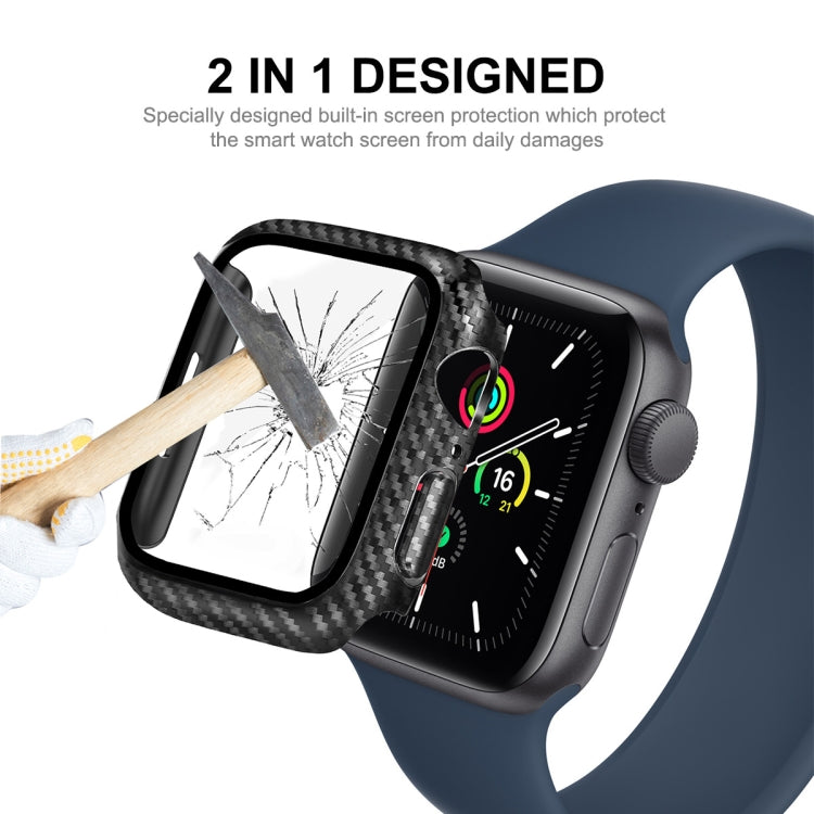 For Apple Watch Series 7＆8 41mm ENKAY Hat-Prince Waterproof Full Coverage PC Frame + 9H Tempered Glass Case - Watch Cases by ENKAY | Online Shopping UK | buy2fix