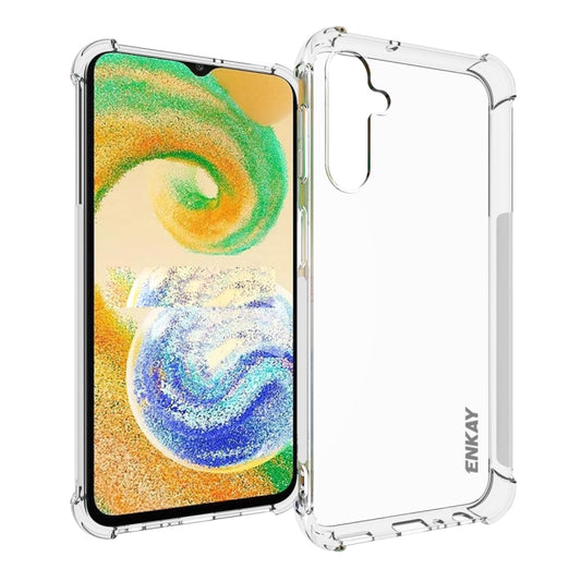 For Samsung Galaxy A24 4G ENKAY Hat-Prince Clear TPU Shockproof Phone Case - Galaxy Phone Cases by ENKAY | Online Shopping UK | buy2fix