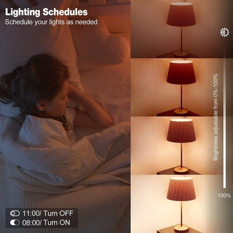 DP01 TUYA WiFi Smart Light Bulb 15W E26 E27 RGB + White + Warm White LED Bulb - LED Bulbs by buy2fix | Online Shopping UK | buy2fix