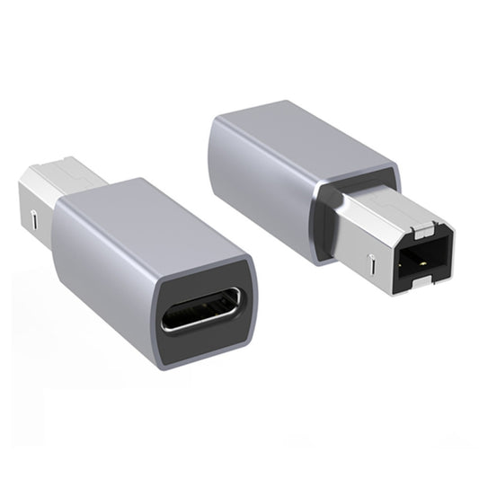 2pcs JUNSUNMAY USB Type-C Female to Male USB 2.0 Type-B Adapter Converter Connector for Printers Scanner Electric Piano - Cable & Adapters by JUNSUNMAY | Online Shopping UK | buy2fix