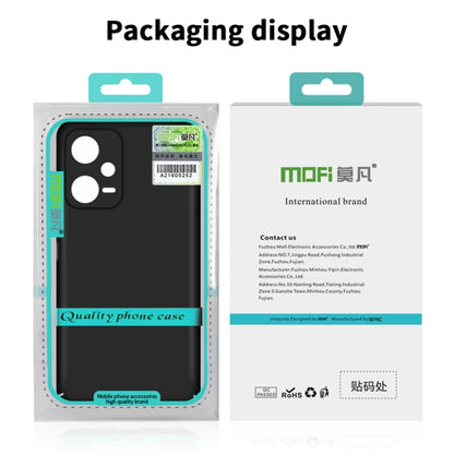 For Xiaomi Redmi Note 13 5G MOFI Micro-Frosted PC Ultra-thin Hard Phone Case(Black) - Xiaomi Cases by MOFI | Online Shopping UK | buy2fix