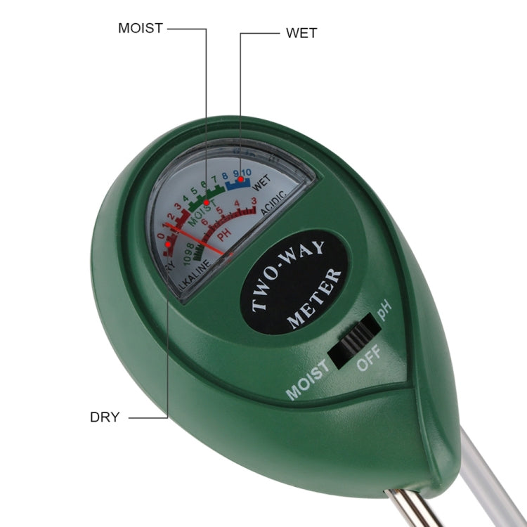 RZ103 Mini Soil PH Moisture Humidity Measuring PH Meter Soil Moisture Monitor Hygrometer Gardening Plant Farming Moisture Tester - Consumer Electronics by buy2fix | Online Shopping UK | buy2fix