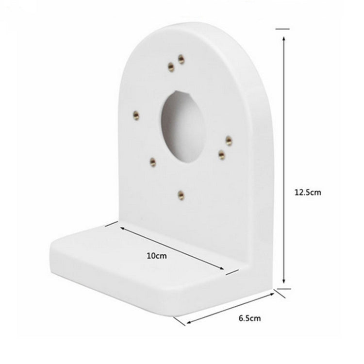 L-Type 3.5 inch Plastic Right Angle Bracket Wall Mount for CCTV Dome IP Security Camera - Security by buy2fix | Online Shopping UK | buy2fix