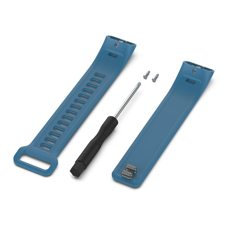 For Huawei Band 2 Pro / Band 2 / ERS-B19 / ERS-B29 Sports Bracelet Silicone Watch Band(Midnight Blue) - Smart Wear by buy2fix | Online Shopping UK | buy2fix