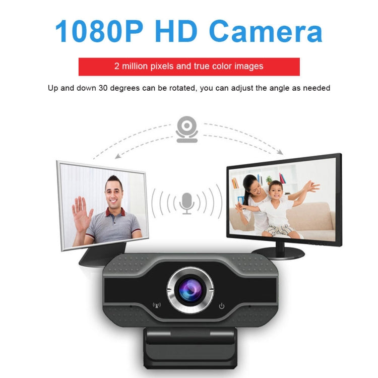 HD 1080P Webcam Built-in Microphone Smart Web Camera USB Streaming Beauty Live Camera for Computer Android TV - HD Camera by buy2fix | Online Shopping UK | buy2fix