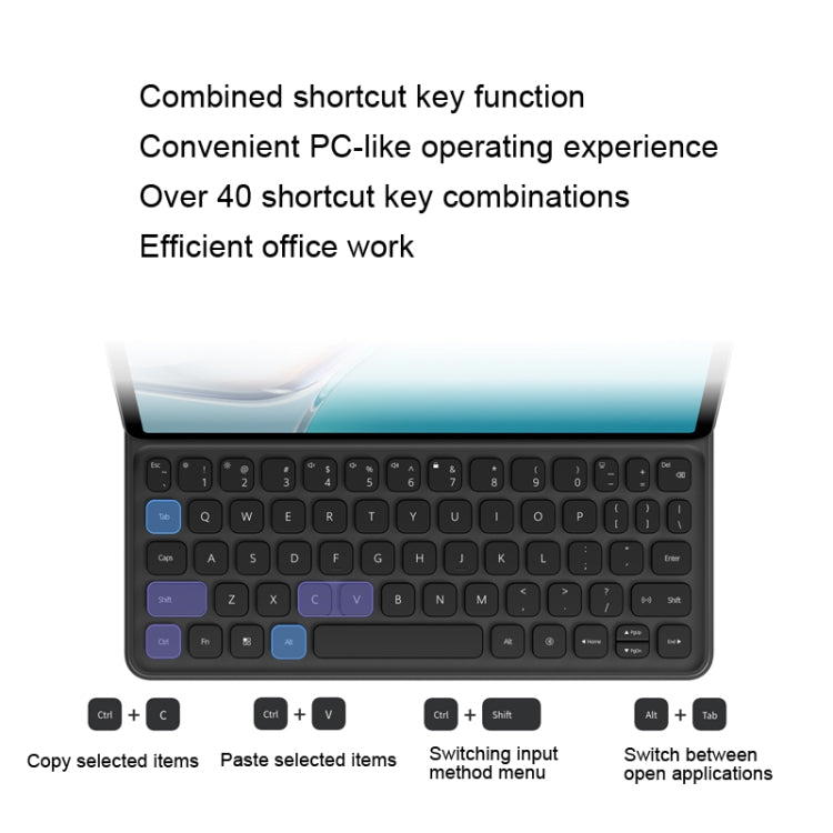 For HUAWEI MatePad 11 Original HUAWEI Smart Magnetic Keyboard(Dark Gray) - Huawei Keyboard by Huawei | Online Shopping UK | buy2fix
