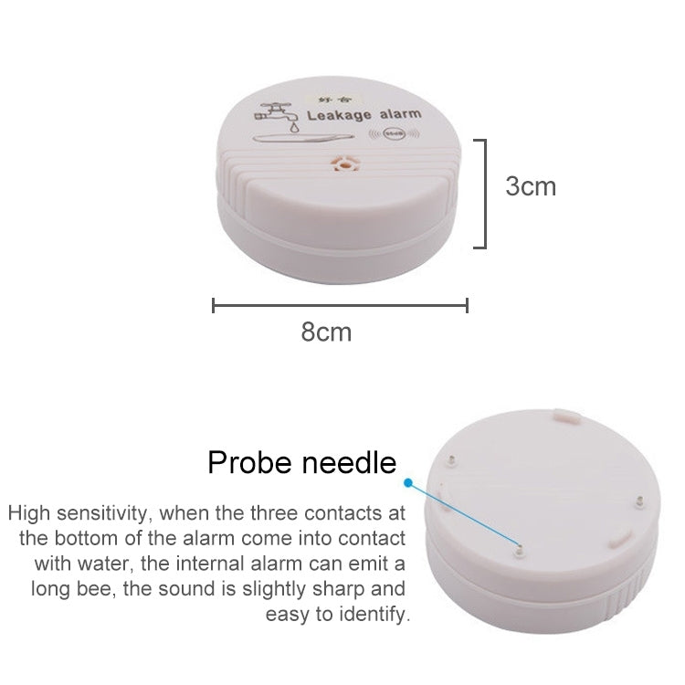 HH-LS518 Water Leak Alarm Water Level Alarm for Household Overflow Detector - Security by buy2fix | Online Shopping UK | buy2fix