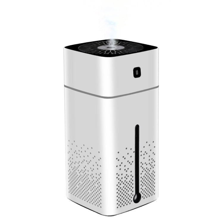 Ultrasonic Air Humidifier USB Essential Oil Aroma Diffuser LED Night Light Spray Mist Purifier, 1000ml(White) - Home & Garden by buy2fix | Online Shopping UK | buy2fix