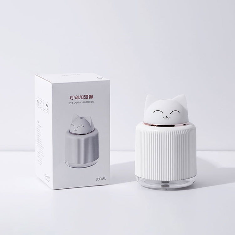Light Pet Humidifier USB Night Light Home Bedside Lamp Sleep Mute Energy-saving Lamp(Pink Rabbit) - Home & Garden by buy2fix | Online Shopping UK | buy2fix