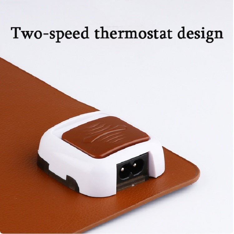 220V Electric Hot Plate Writing Desk Warm Table Mat Blanket Office Mouse Heating Warm Computer Hand Warmer Desktop Heating Plate, Color:Little Girl, CN Plug - Mouse Pads by buy2fix | Online Shopping UK | buy2fix