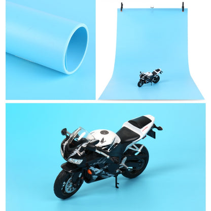 70x140cm Shooting Background Board PVC Matte Board Photography Background Cloth Solid Color Shooting Props(Blue) - Camera Accessories by buy2fix | Online Shopping UK | buy2fix