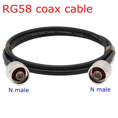 N Male To N Male RG58 Coaxial Adapter Cable, Cable Length:10m - Connectors by buy2fix | Online Shopping UK | buy2fix