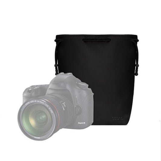 Baona Camera Bag Lens Drawstring Pouch, Size: Large(Black) - Soft Bag by Baona | Online Shopping UK | buy2fix