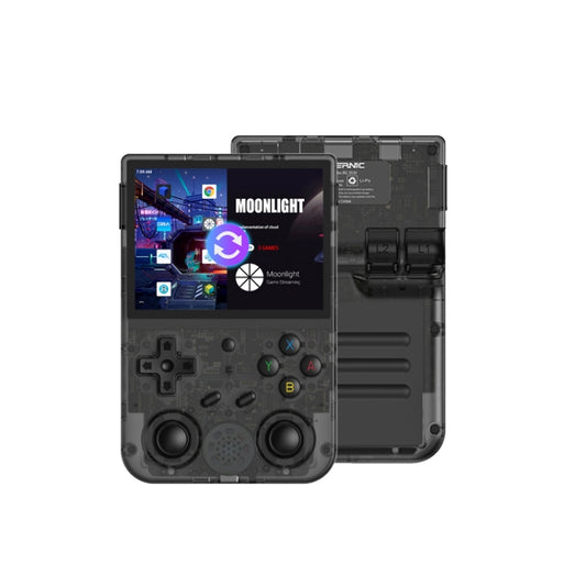 ANBERNIC RG353VS 3.5 Inch Wireless Game Box Linux Single OS Handheld Game Console 64G 15,000 Games(Transparent Black) - Pocket Console by ANBERNIC | Online Shopping UK | buy2fix